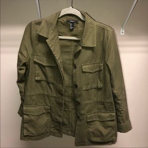 Forever21 Green Military Jacket